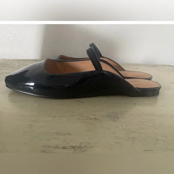 Madewell The Greta Ballet Flat Mule in Deep Indigo Size 9 NWOB $98 NV825 - Picture 5 of 7